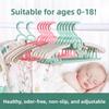 Baby Clothesline Retractable Non-Slip Children's Small Clothes Hanger Multi-Function Home Use Drying Rack for Newborns