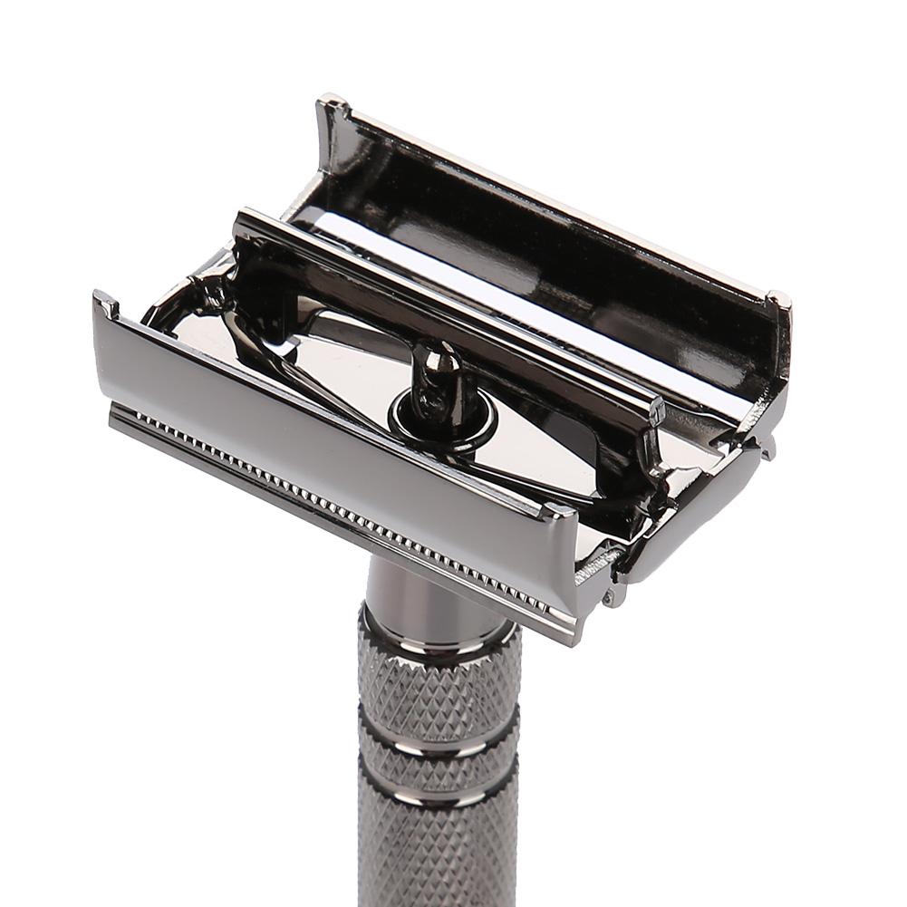 Manual Razor Safety Shaving Razor Double Edge Manual Razor Men's Beard Shaver Classic Shaver