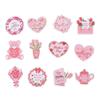 36pcs Love Bear Flower Cupcake Topper Mom Letter Mothers Day Gift Decor  Dessert Decor Supplies