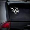 Autoaufkleber Wolf Lächeln Wasserdicht Outdoor Auto Stoßstange Fenster Notebook Computer Dekoration Auto Zubehör JM94