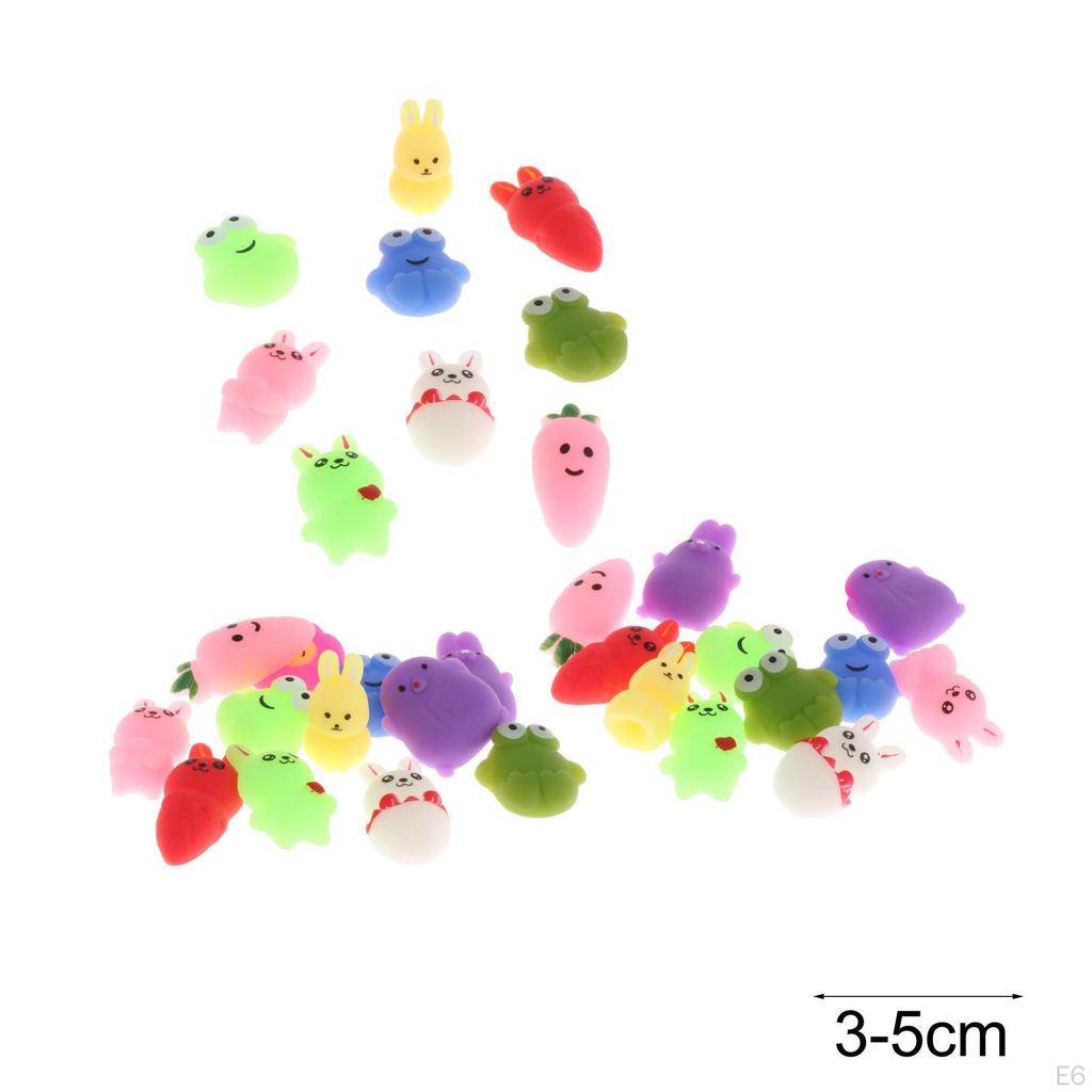 30 Pieces Mini Squeezing Toys Sensory Toy Easy to Clean Relaxing Interesting for Birthday Gifts