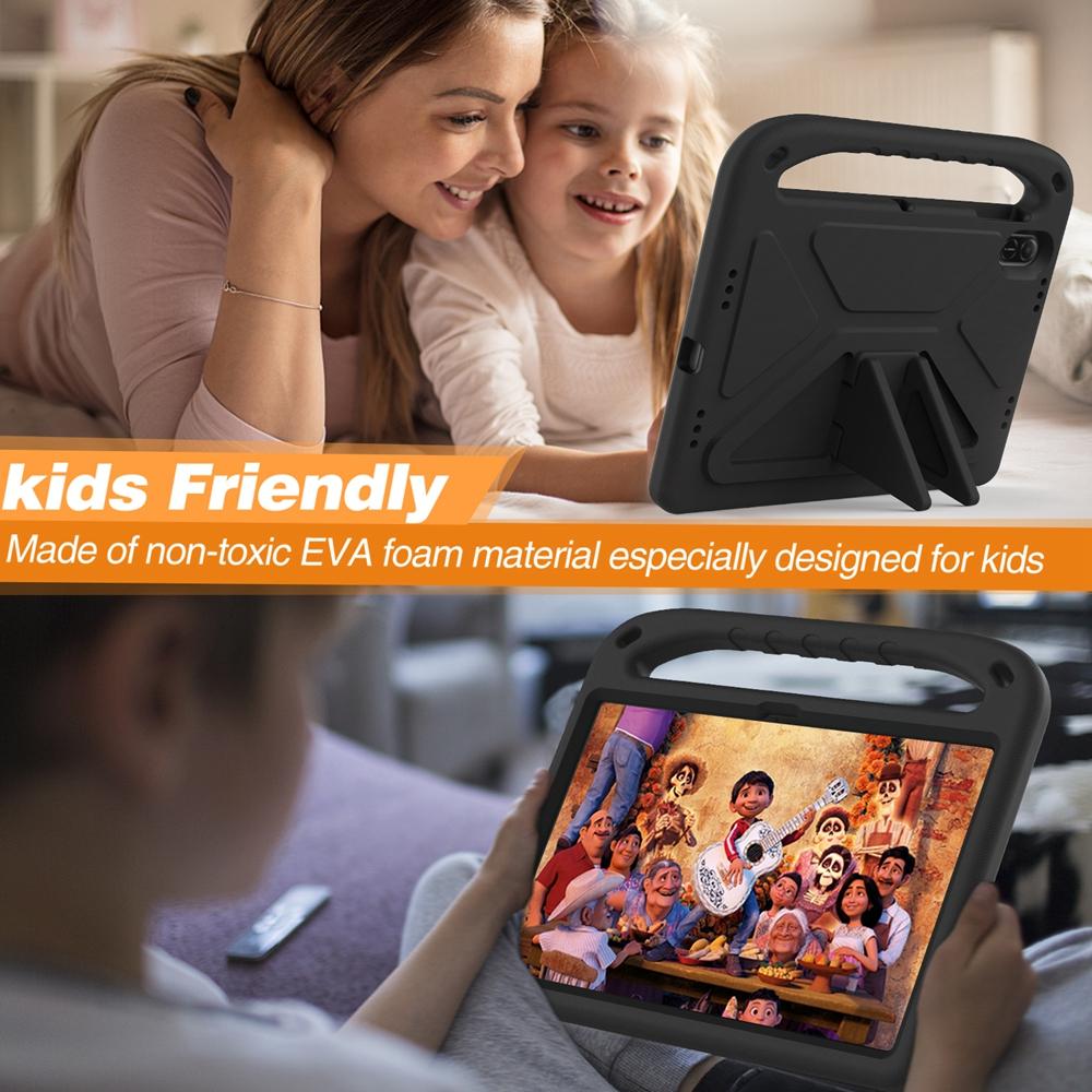 Honor Pad X8A 2024 11 tum NDL-W09 Fodral EVA Bärbart Stöttåligt Barnsäkert Handtag Ställ Surfplatta Skydd