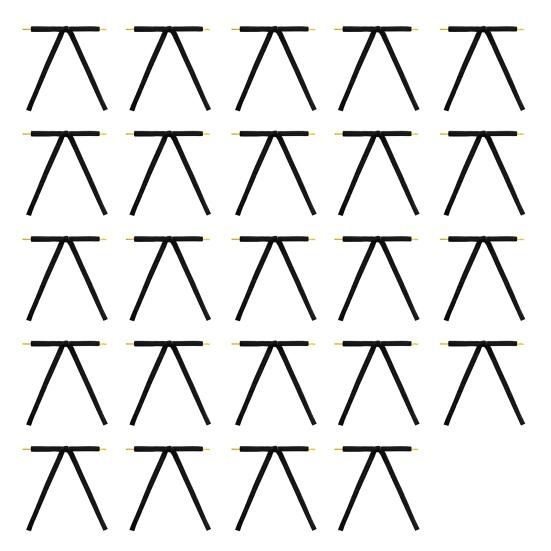 24 Pcs Velvet Bows for Christmas Tree Vintage Ribbon Bow Ornaments