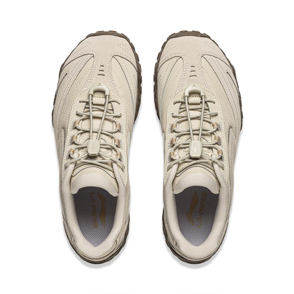 Sneakers Li-Ning Film Light Dance V2 Casual Shoes Women's Low-top Oat Gray