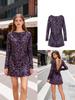 Summer 2025 Backless Party Sequin Dress - European & American Women's Fashion