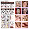 Halloween Stickers, Tattoo Stickers, Event Atmosphere, European and American Festival Masquerade Balls, Body Decorations