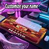 Custom Name Personalized Manchester United Pattern Mousepad, Laptop PC Desk Mat, Decorative Desk Mat for Home Keyboard Pad Gift