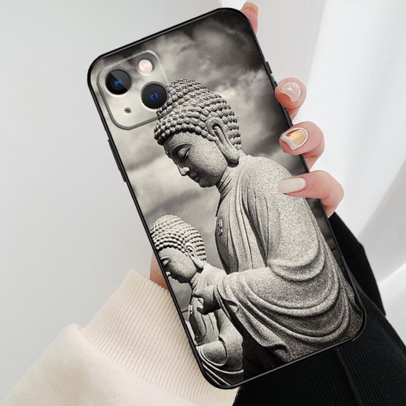 Gautama Buddha Phone Case For iPhone 17 Pro Max 14 13 12 11 15 16 Pro Max mini 15 16 Plus 16e 17 Air Cover