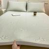 2026 Summer High-quality Ice Bean Summer Mat for Bed Air-Permeable Sleeping Naked Cooling Mat Cool Down Coolness Bed Mat Cold