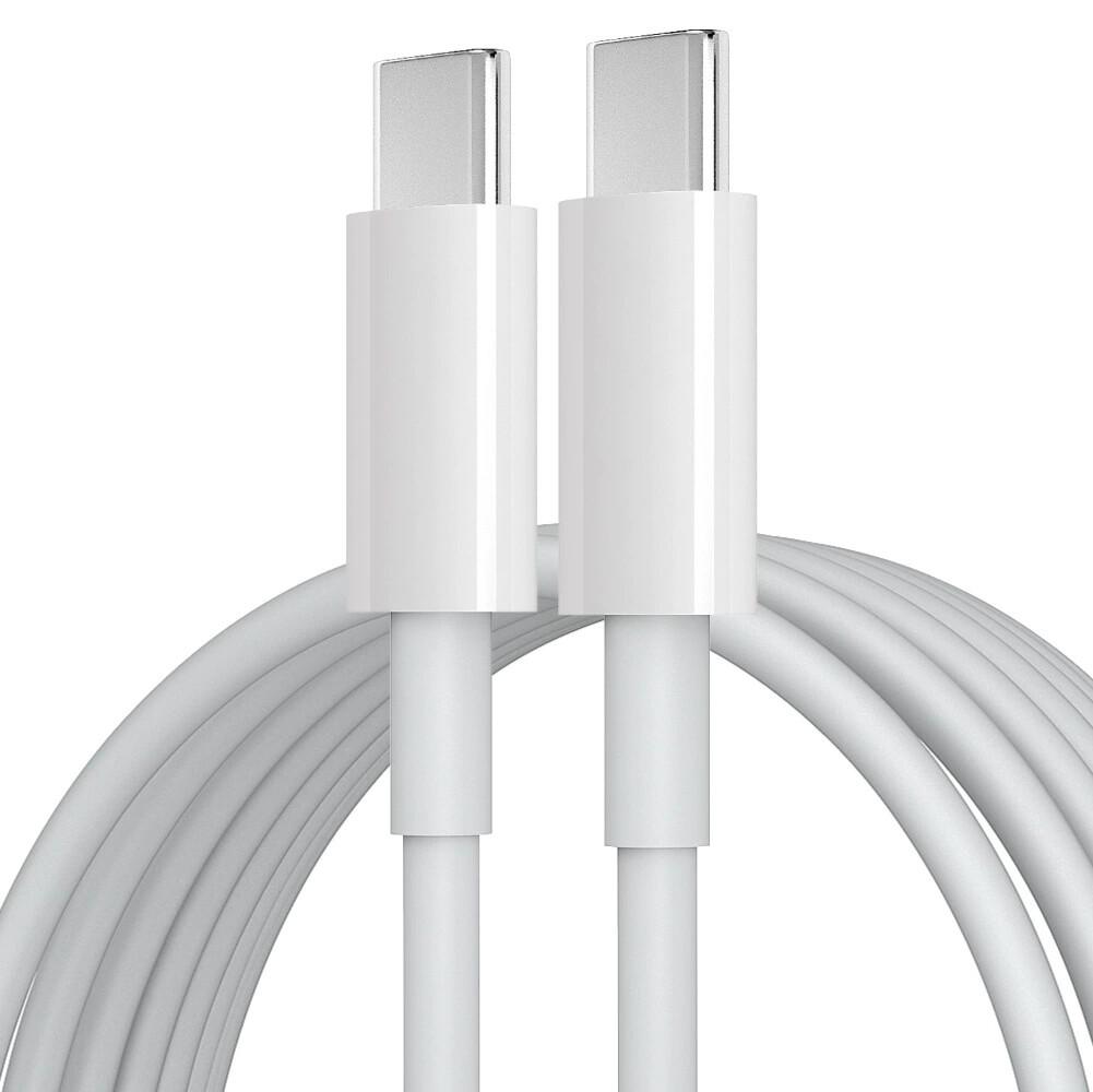 USB-C to Type-C Fast Charging Data Cable with TPE Material PD Compatible for Mobile Phone Tablet & Laptop
