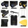 Sakura Night Vision 30x60 Zoom Optical Military Binoculars Telescope 126m/1000m Telescopio Day And Night High Quality Long Range