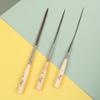 3pcs/set Long Hair Drawing Pen Art Supplies Artist's Painted Oil/Watercolor Painting Fill Corner Edge Creation Paint Brushes