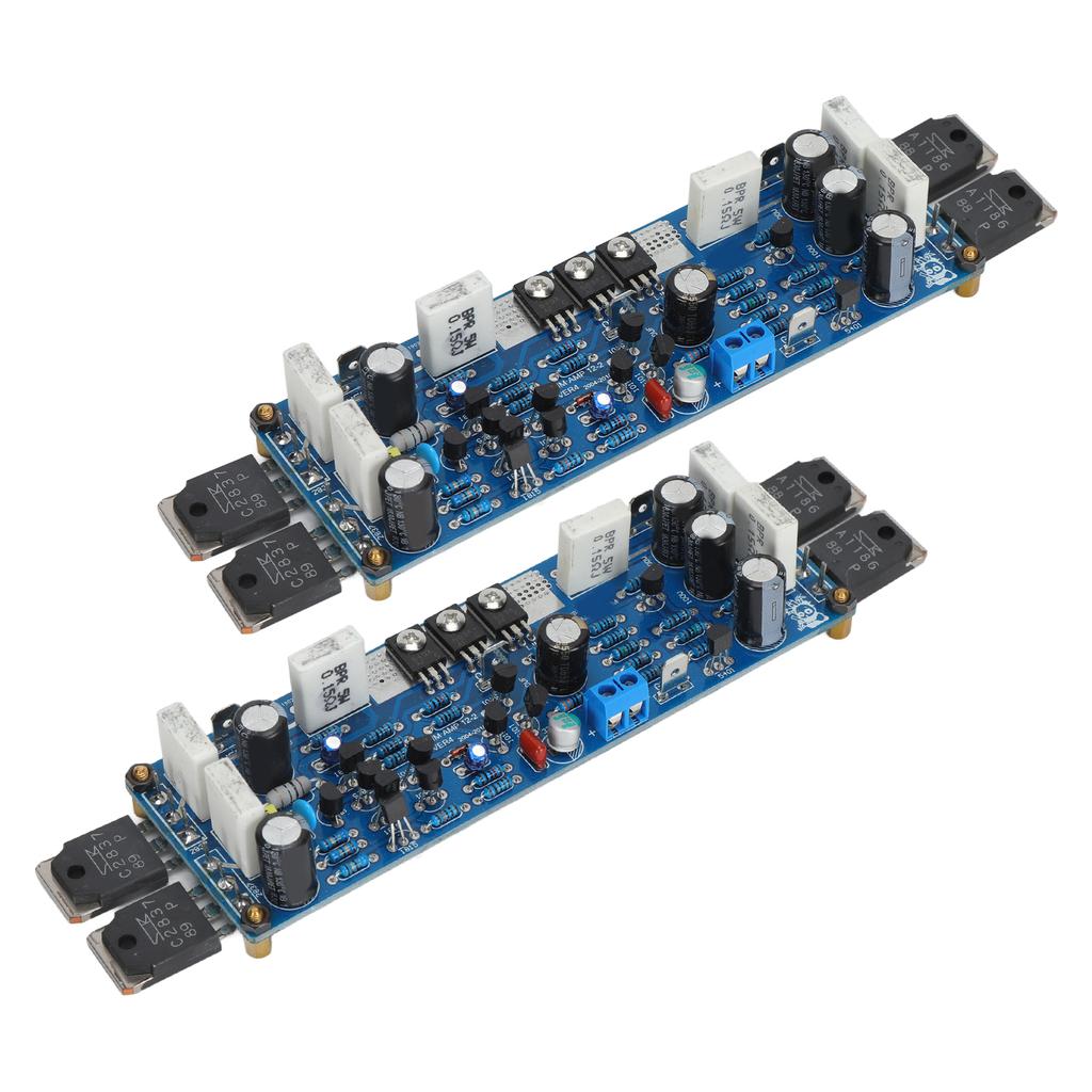 2 Satz L12‑2 Leistungsverstärkerplatine 2-Kanal-Verstärker mit extrem geringer Verzerrung Fertige Platinen