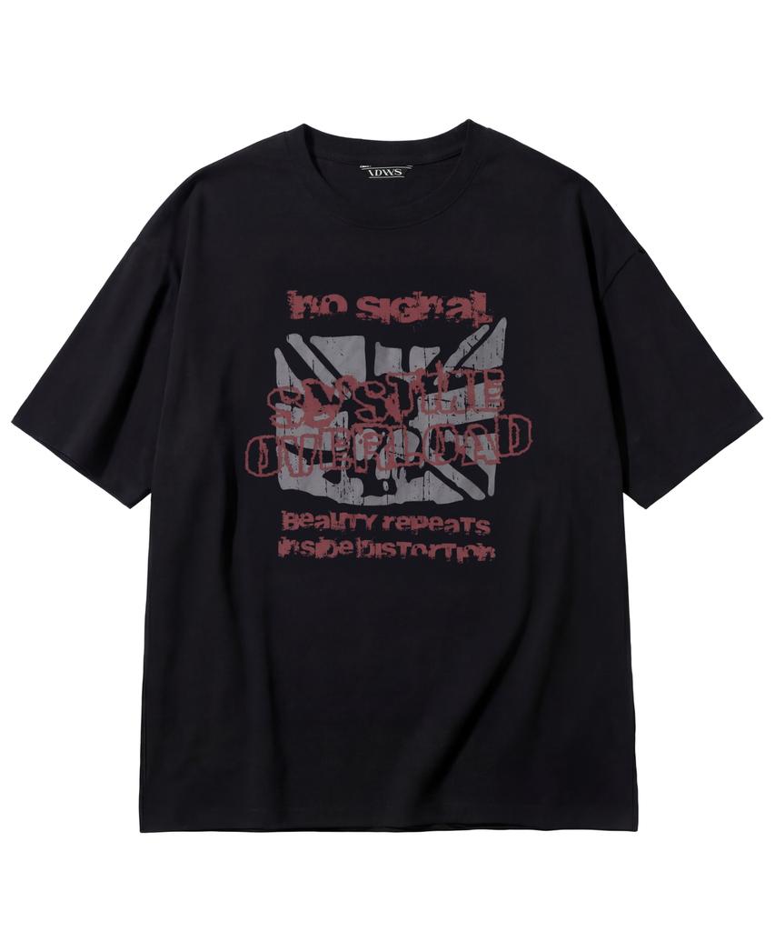 IDWS No Signal T-Shirt Black