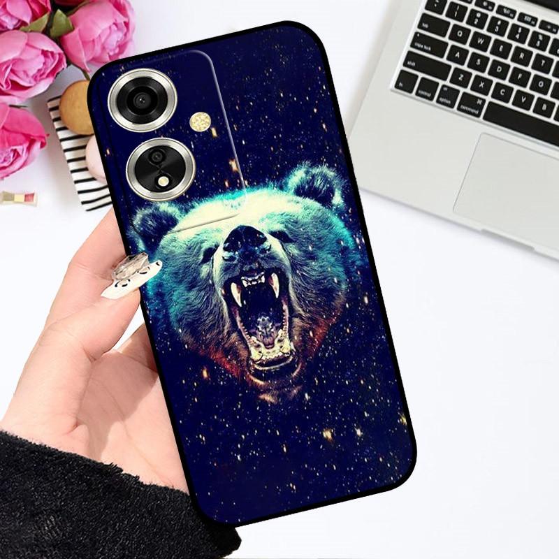 For OPPO A79 5G Case For OPPO A79 Cover Funda Coque Flower Painted Cartoon Silicone Soft TPU Phone Bumper For OPPO A79 5G Covers