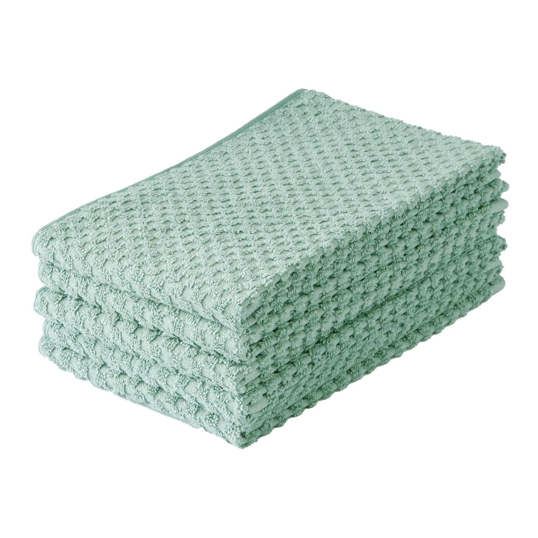 

Samarukan Face Towels Dramatically Reduced Highly Dimpled 34 x 85cm 110g Cotton (Bamboo, 5-Piece Set) - Lint, Absorbent, Pattern, Approx. / Approx.