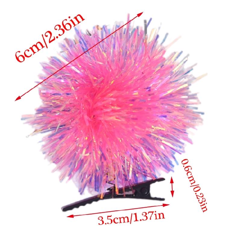 Fermagli per Capelli Unici con Sfere Scintillanti Piccoli Fermagli Creativi Ornamento Fermagli per Capelli Addobbi per Capelli