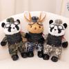 Panda Legion Doll Rabbit Doll Camouflage Soldier Soldier Brother Plush Toy Soldier Retirement Souvenir Gift