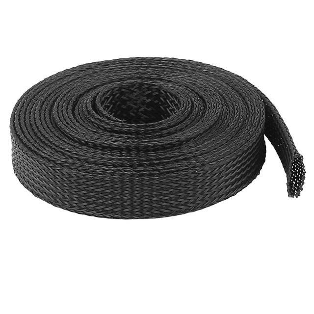 Avifly Pet Expandable Cable Braid - Black