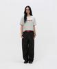MAHAGRID Basic Logo Tee Light Oatmeal(Mg2Cmmt502A)