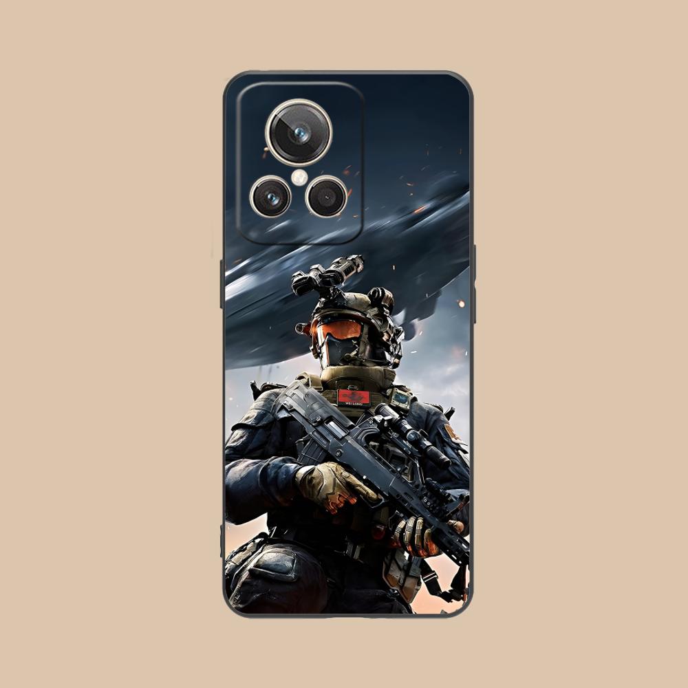 Game Delta Force Matte TPU Mobile Phone Case for Realme GT 8 Neo Pro C75 73 71 C67 65 C55 53 C35 31 C20 15 Colorful Cover
