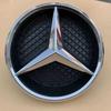 Black Border and Silver Border Decoration for Mercedes Benz W205 C E ML GL GLA CLA 2013-2016 Car Front Grilled Star Emblem Logo