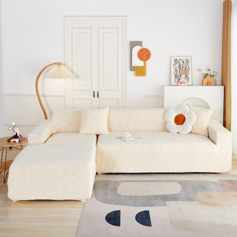 

Универсальный модульный чехол для дивана на четыре сезона, универсальный универсальный чехол, эластичный однотонный утолщенный жаккардовый чехол для дивана с толстой иглой, пылезащитный чехол Single sofa cover