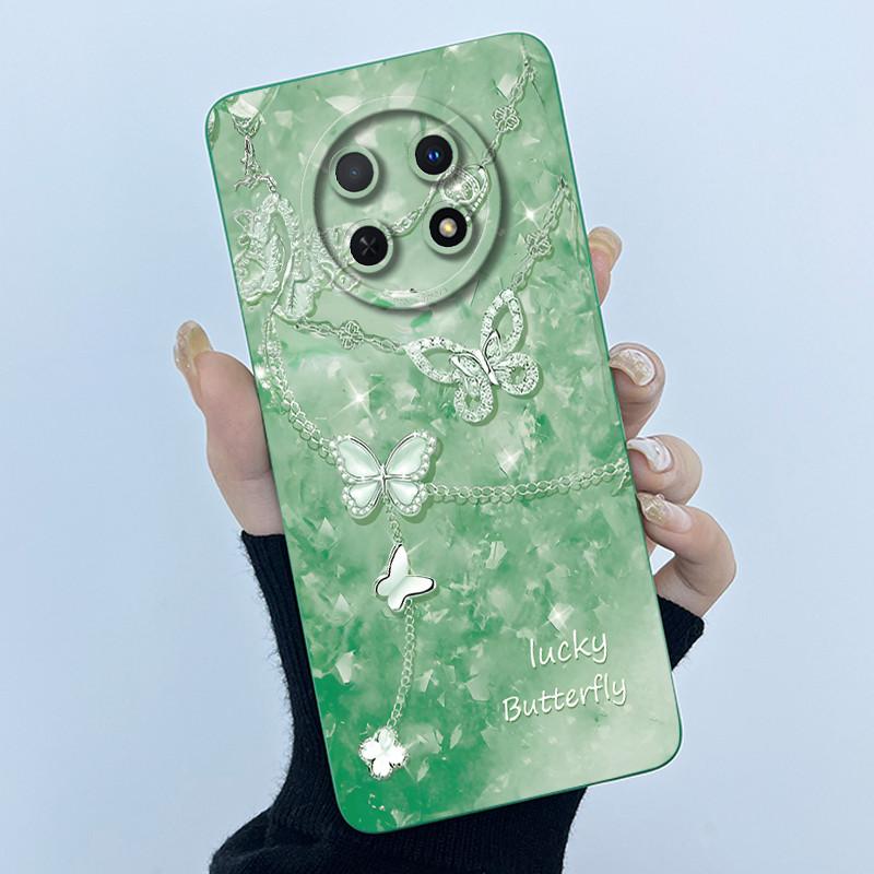 Case For Huawei Nova 14i Phone Case Coque Simplicity Oil Painting Flowers Silicone Soft Back Cover For Huawei Nova14i 14 I Funda