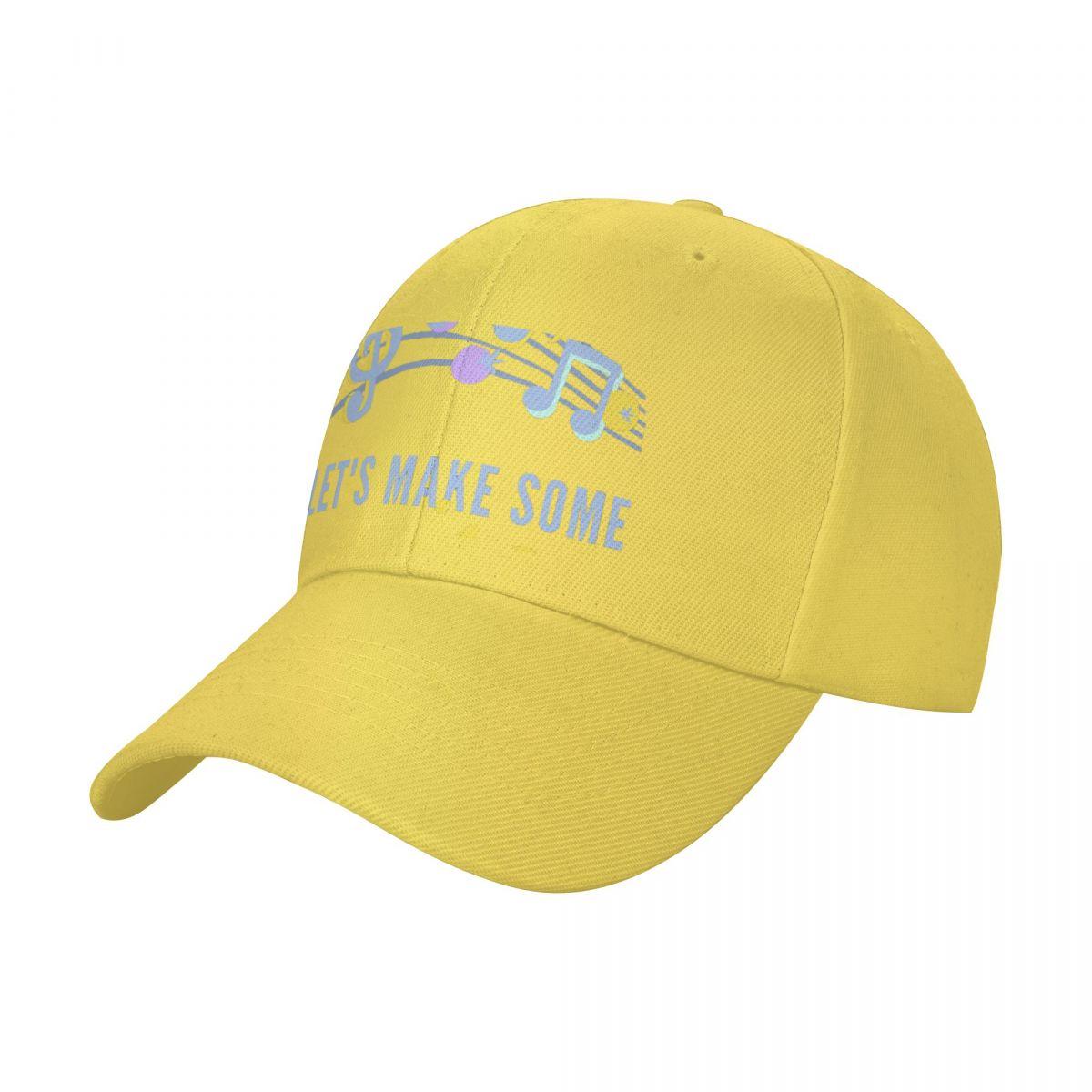 

Let s Make Some Noise - музыкальная футболка, дизайн бейсболки, шляпа-дерби, военная тактическая кепка, элегантные женские шляпы унисекс