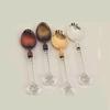 Crystal Coffee Spoon Dessert Scoop Vintage Style Scoops Decoration Gift Tableware Restaurant Kitchen Accessories