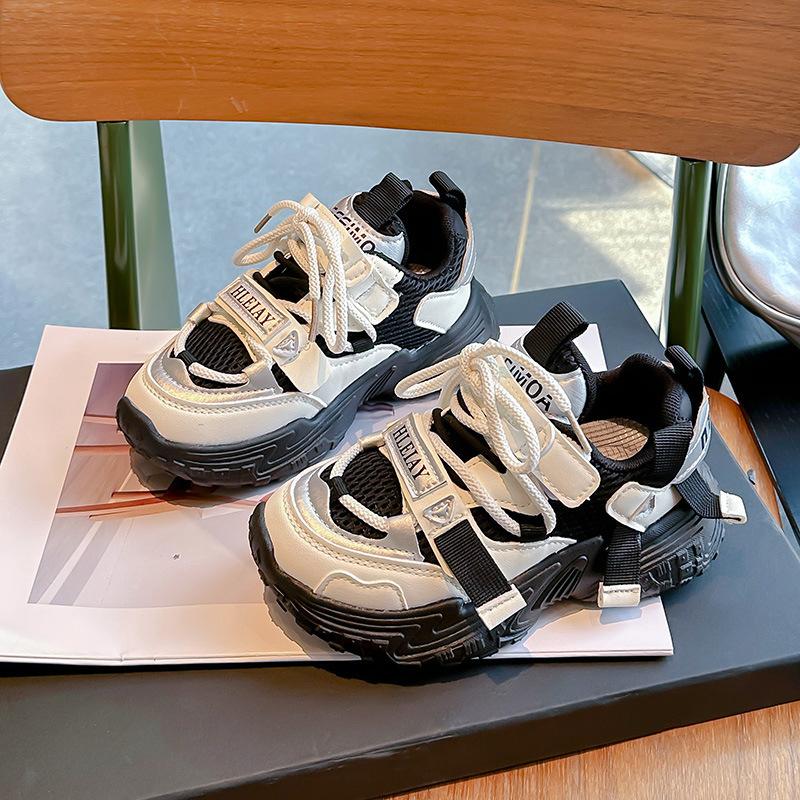 

Спортивная обувь для мальчиков и девочек с сетчатой дышащей удобной мягкой подошвой и износостойкостью 37