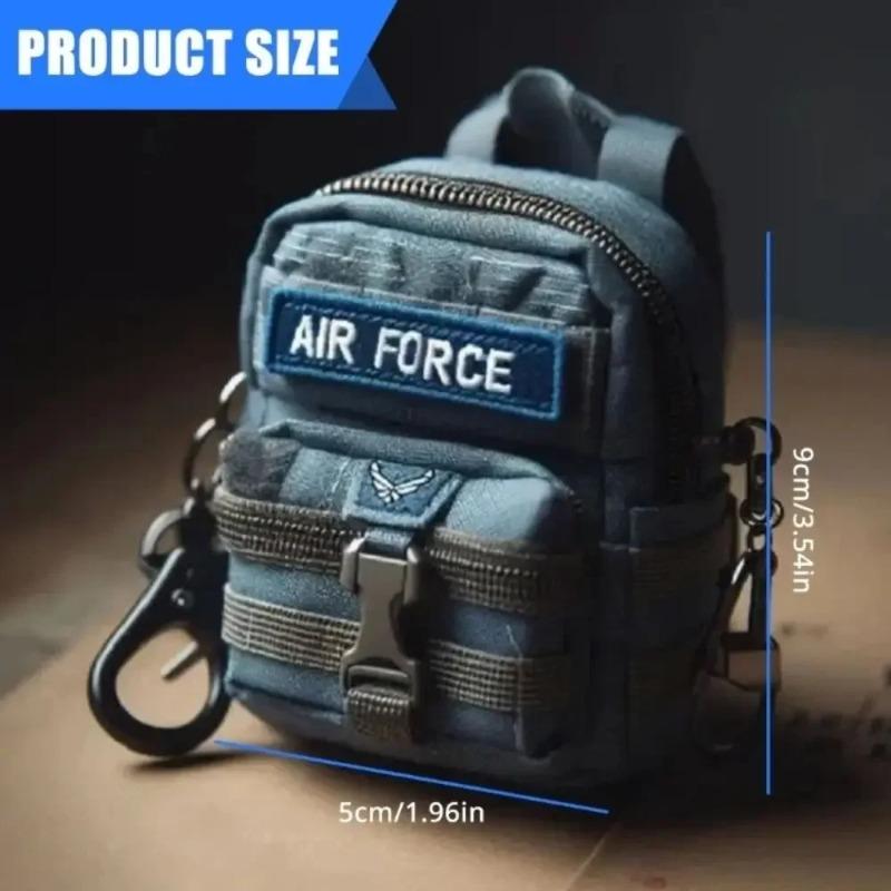 Novo Mini Mochila de Pano Chaveiro Multiuso Bolsa de Chaves Bolsas Carteiras de Moedas Multiuso Bolsa de Chaves Acessório para Exterior Presente para Adolescentes