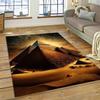 Egyptian Pyramid Famous Architecture Carpet Rug for Home Living Room Bedroom Sofa Doormat Decor,Kids Area Rug Non-slip Floor Mat