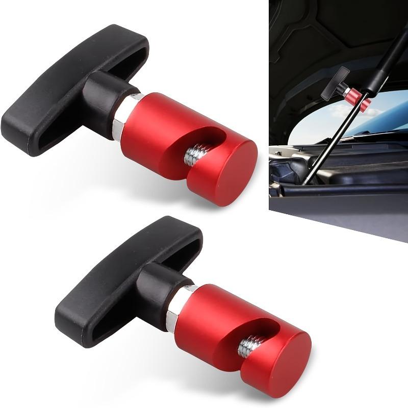 Car Hood Support Rod Engine Lifting Support Rod Clamp Hood Support Rod Fixing Clip Fixer Anti-slip Anti-clip Water Stop Tool