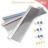 Professional Pet Grooming Comb Dogs Cats Aluminum Needle Detangling Brush With Matte Finish Color Options H337