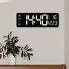 16 Inch Large Screen Function Display Clock Scandinavian Digital Clock Simple Living Room Wall Clock Wall Clock