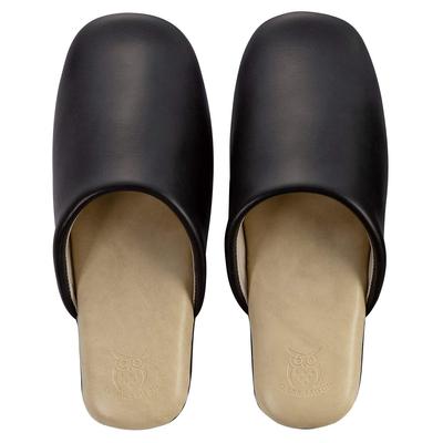 Senko CLEAR SAISON Sanitizer 97466 Two-Tone Slippers, Approx. 28cm, Black, Alcohol-Hand Compatible,