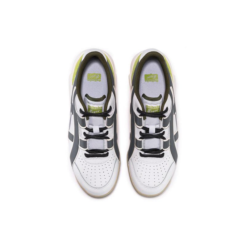 Onitsuka Tiger Big Logo Trainer 'White Grey Green' Sneakers 1183B766-100