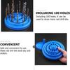 1-13mm Diameter Drill Bit Organizer Stand Round Shape Rotary Tool Bit Holder  Household Use
