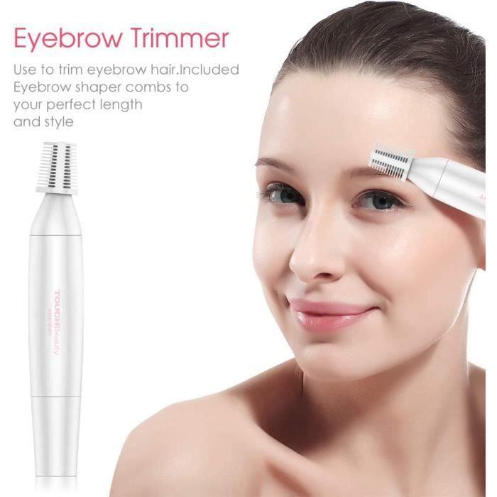 Rasoir électrique 4 en 1 - Tondeuse bikini - Épilateur pour le vi , les sourcils, le corps, étanche AG-1753EU[A494]