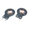 GHXAMP 25.4mm Tweeter Voice Coil 25.5 Core Titanium Film Treble Speaker Coil 8OHM Repair K-100ti K-79 Audio Parts DIY 2PC