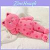Cute Polka Dot Cat Plush Toy Soft And Cuddly 60cm Height