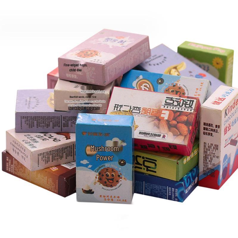 DIY Mini Snack Box Toys for Kids - Convenience Store Play Set with Claw Machine Accessories