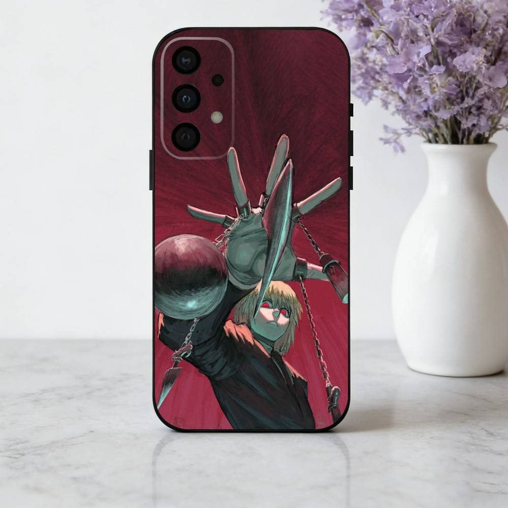 H-Hunter X H-Hunter K-Kurapika Phone Case For Samsung Galaxy A73,A72,A71,A70,A53,A52,A51,Soft Silicone Black Cover