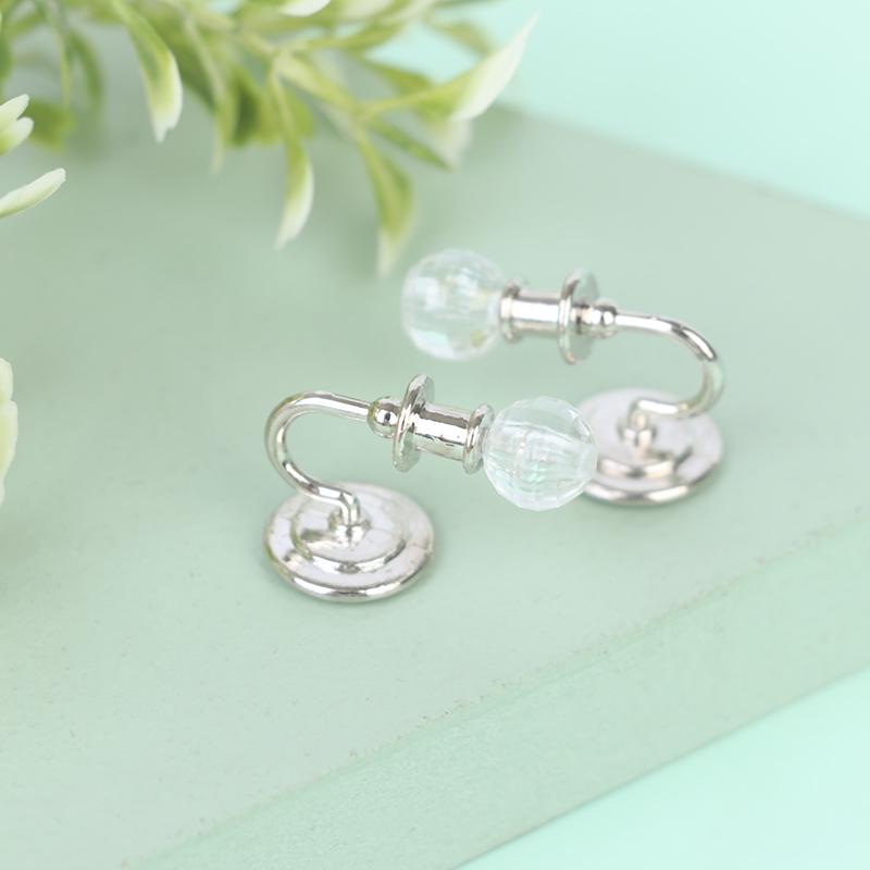 1Pcs Dollhouse Crystal Wall Lamp Accessories Toys