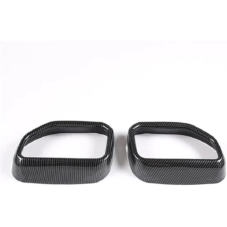 Compatible For BMW X3 G01 X4 G02 2022-2025 Stainless Steel Car Styling Tail Muffler Exhaust Tip Output Cover Trim Exterior Accessories(Gloss Black)