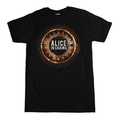 ALICE IN CHAINS - Logo Cerchio - t shirt S,M,L,XL,2XL Nuovo Merchandising Ufficiale
