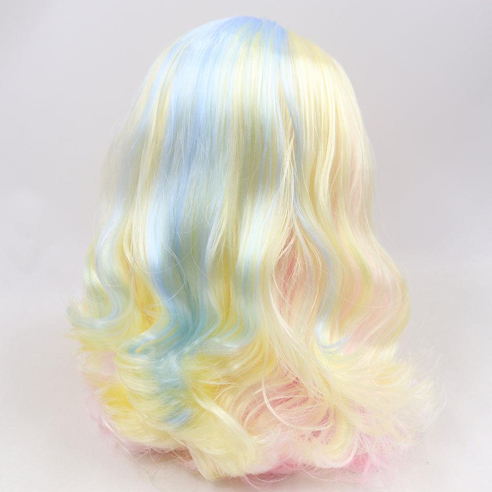 RBL Blyth Doll Scalp Coloful Wigs Including the Hard Endoconch Series51 Ob24 Anime Girl