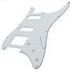 Electric Guitar Pickguard 11 Hole Mirror Surface for FD Musical Instrument AccessoriesWhite