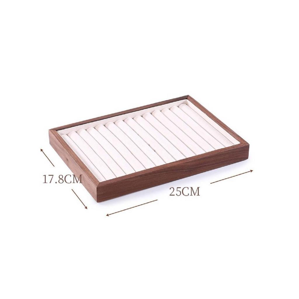 Jewelry Display Tray Compact Organizer Sturdy for Storefronts